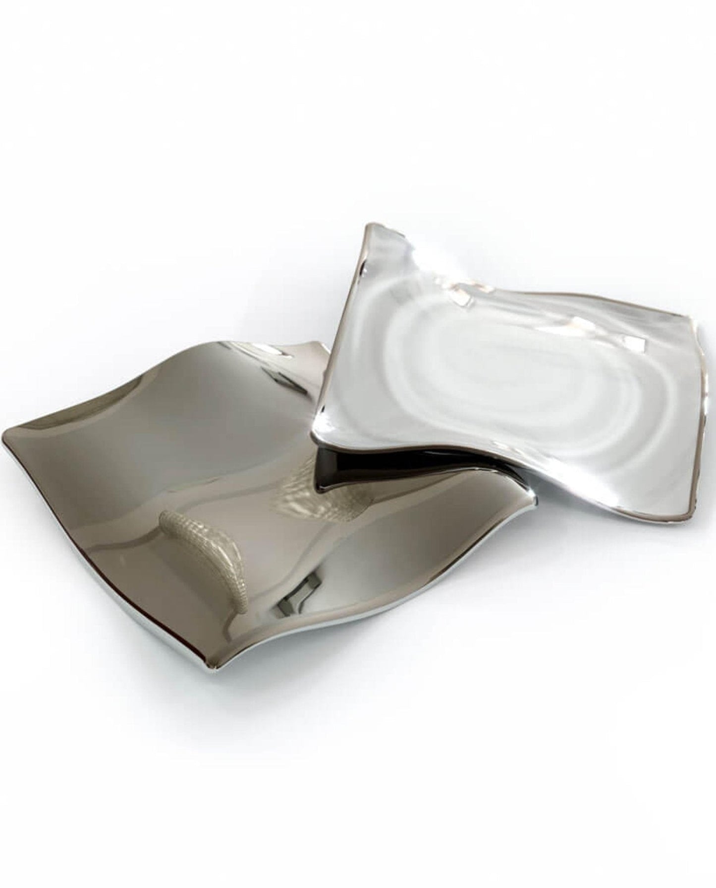 Square Glass Leaf Chandelier - Loonglight