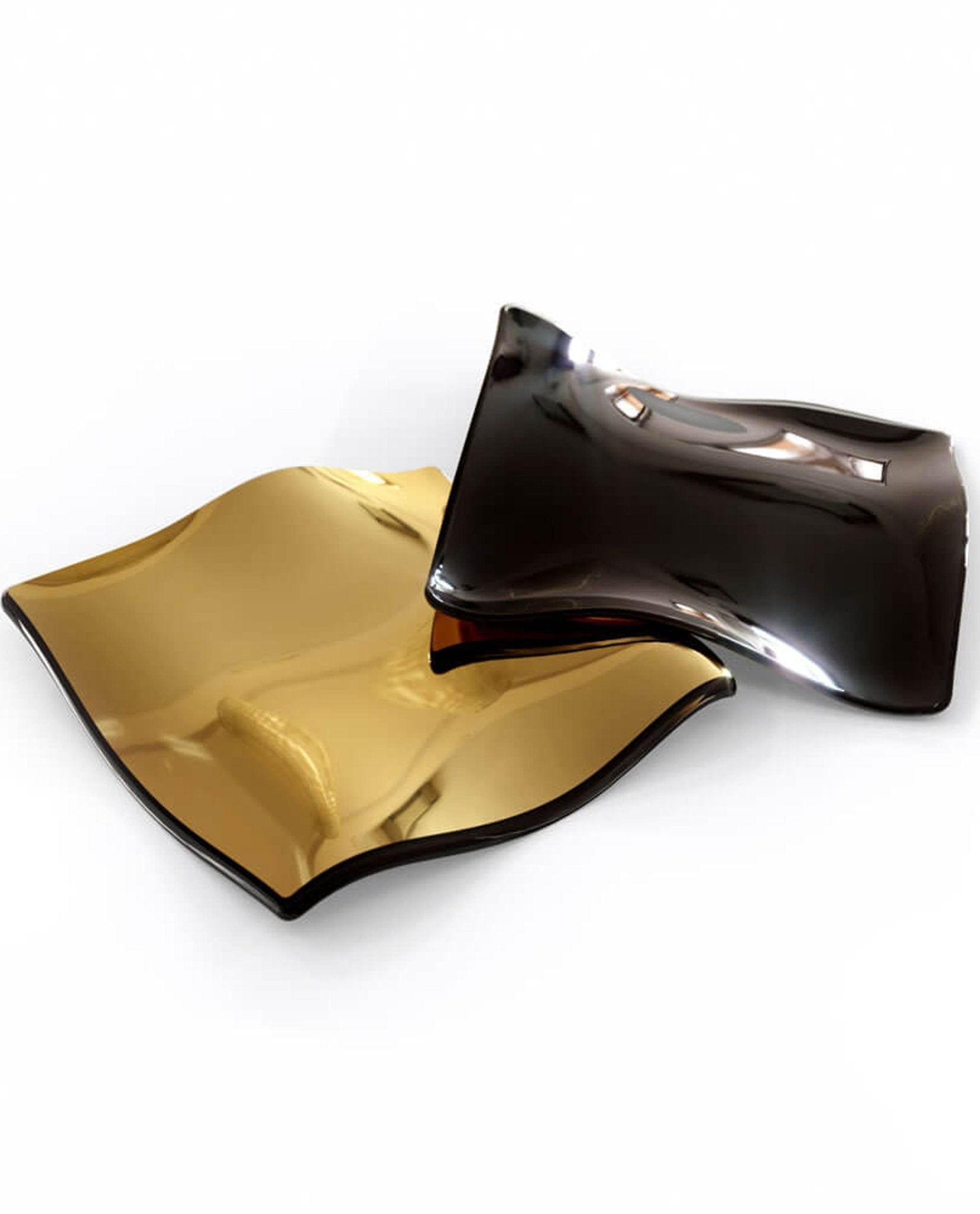 Square Glass Leaf Chandelier - Loonglight