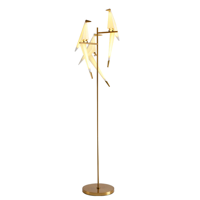 White Paper Crane Floor Lamp - Loonglight