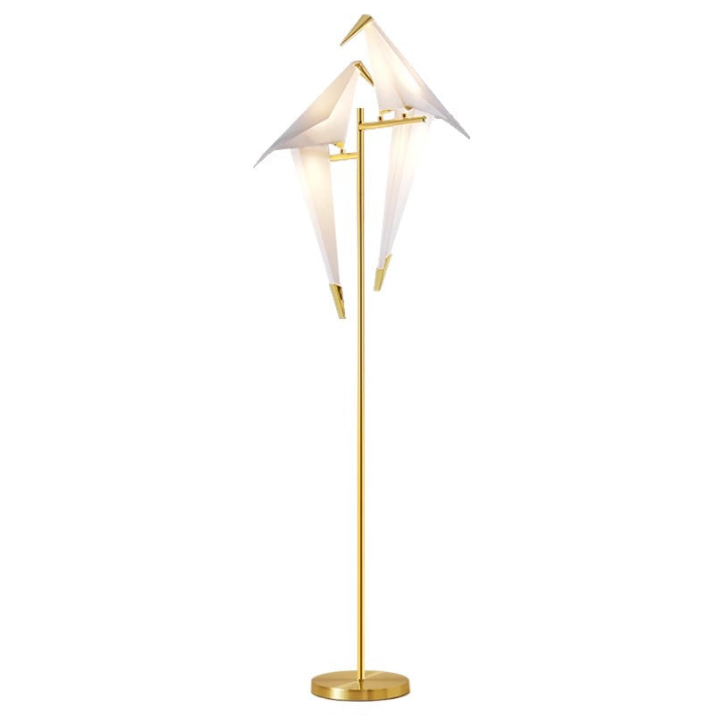 White Paper Crane Floor Lamp - Loonglight