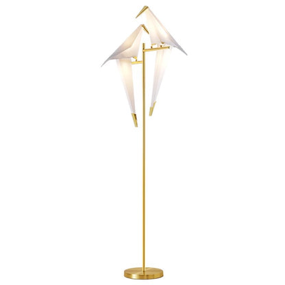 White Paper Crane Floor Lamp - Loonglight