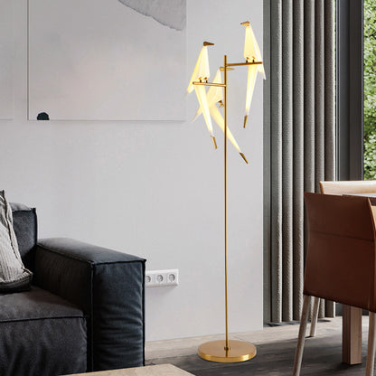 White Paper Crane Floor Lamp - Loonglight
