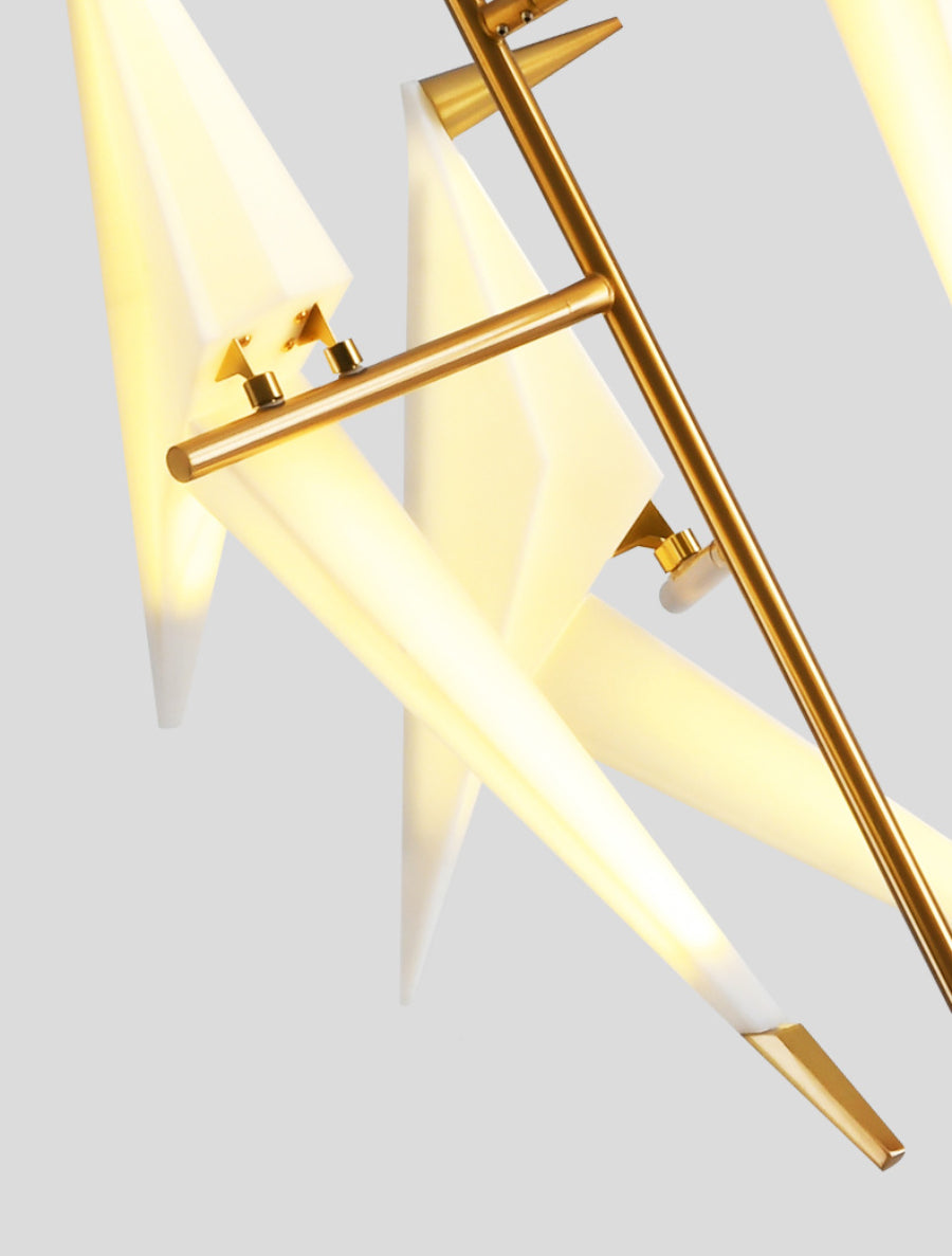 White Paper Crane Floor Lamp - Loonglight