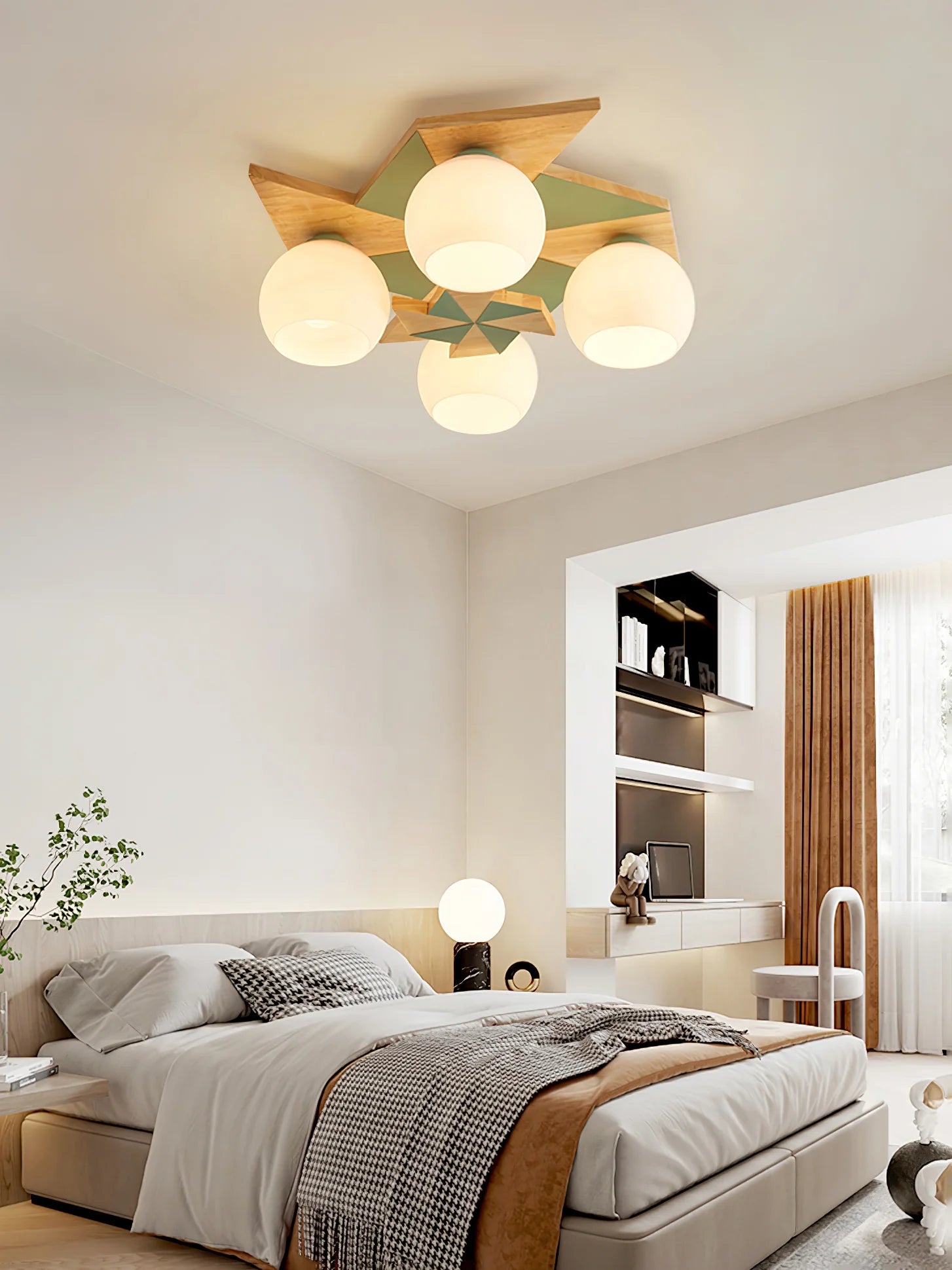Windmill Ceiling Light - Loonglight