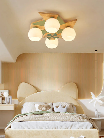 Windmill Ceiling Light - Loonglight