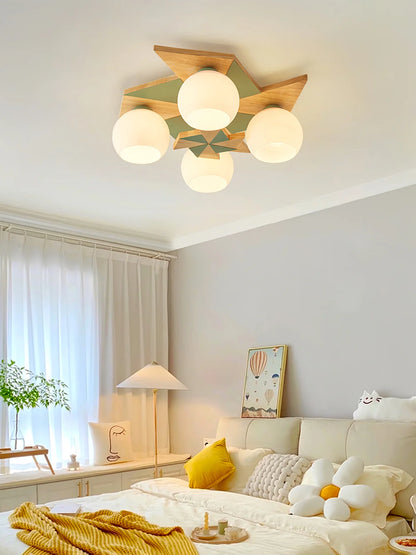 Windmill Ceiling Light - Loonglight