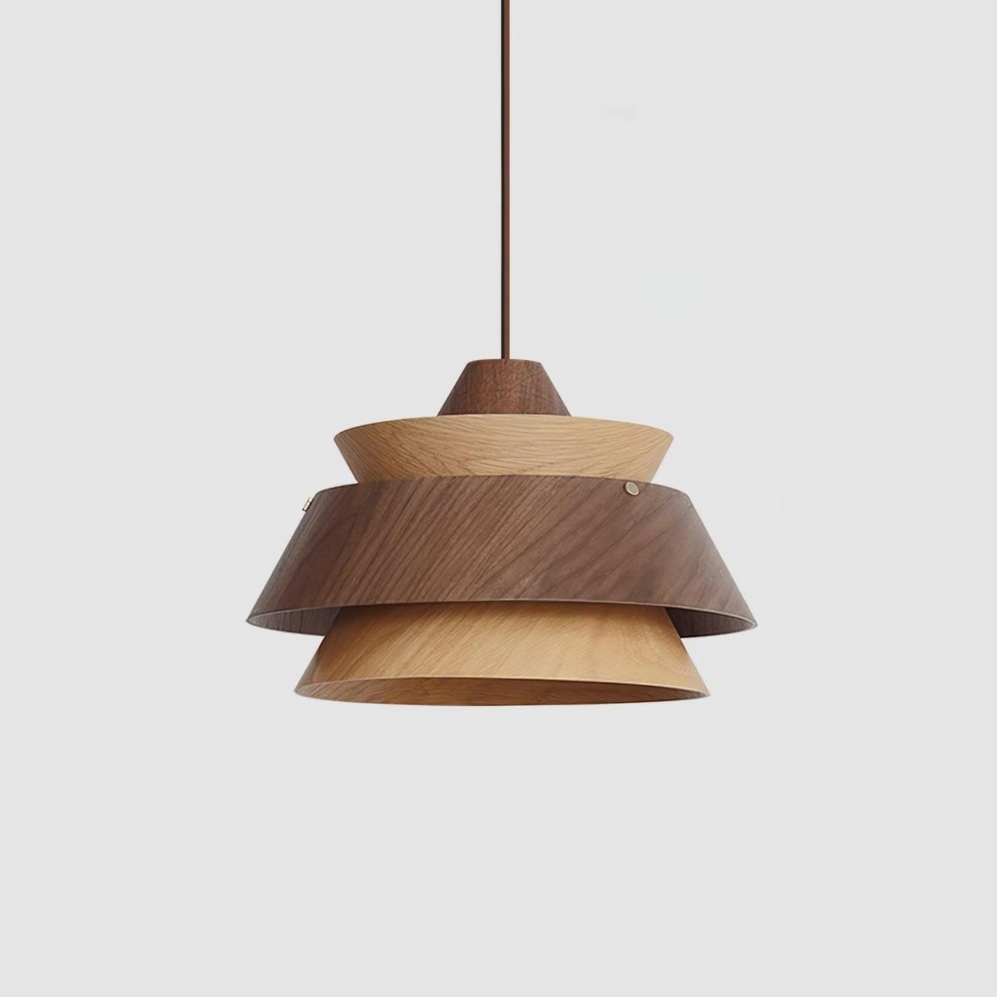 Karwe Wood Pendant Light - Loonglight