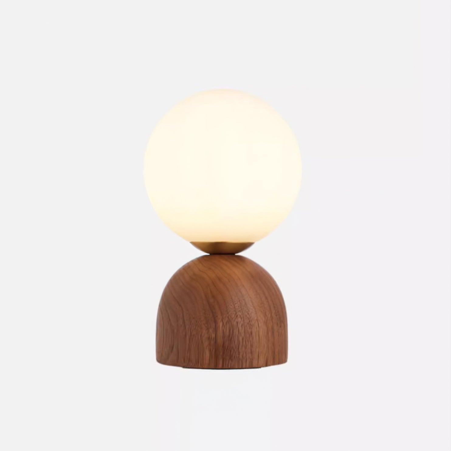 Wood Knuckle Table Lamp - Loonglight
