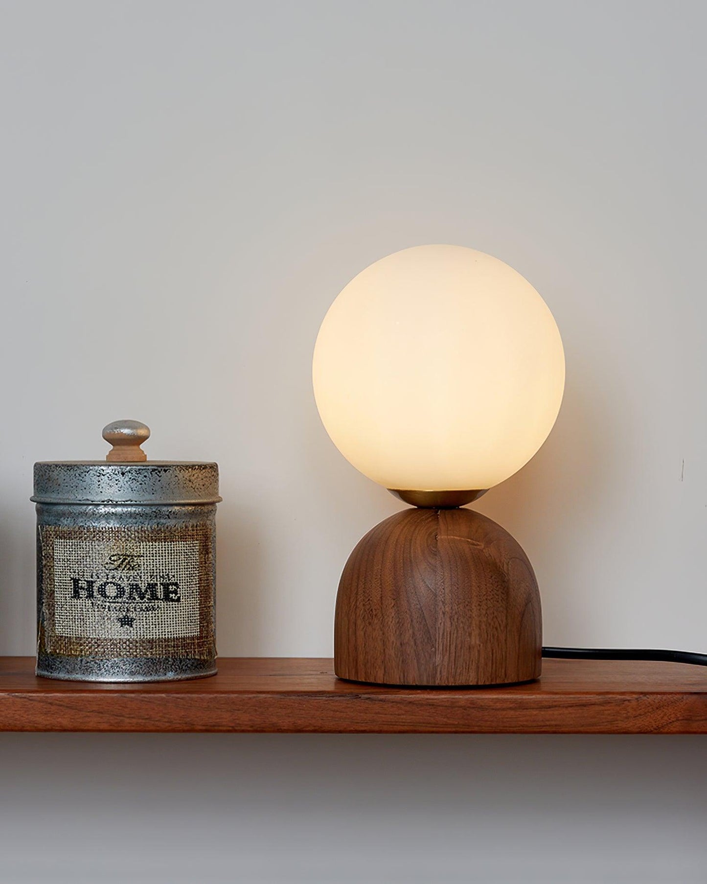 Wood Knuckle Table Lamp - Loonglight
