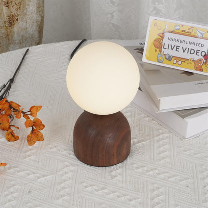 Wood Knuckle Table Lamp - Loonglight