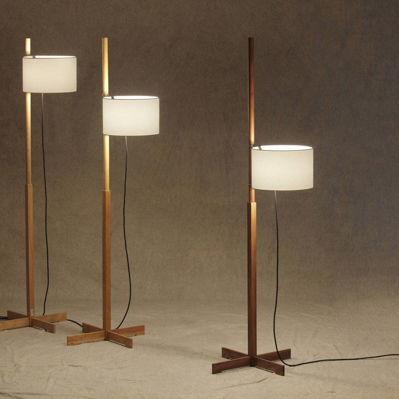 Gerald Wood Floor Lamp - Loonglight