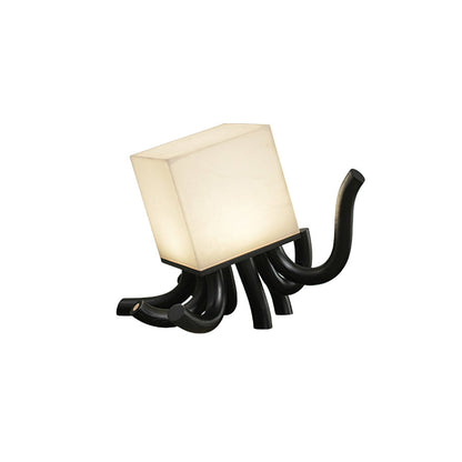 Wooden Octopus Table Lamp - Loonglight