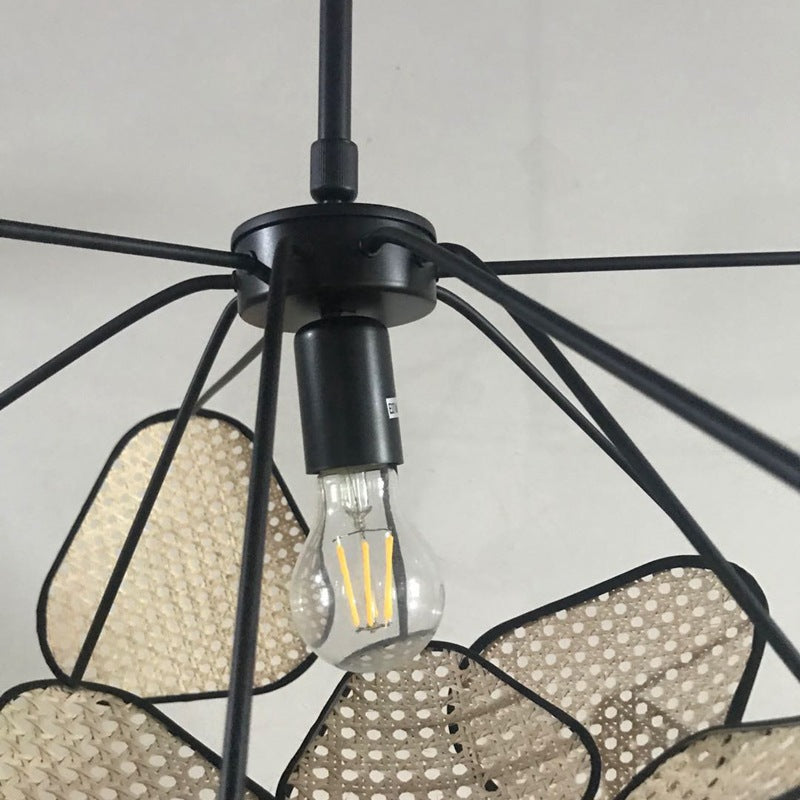 Woven Leaf Pendant Light - Loonglight