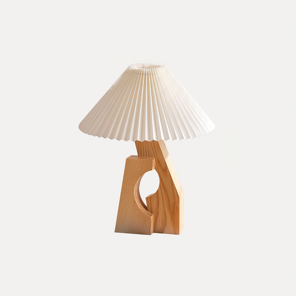 Zain Pleated Table Lamp - Loonglight