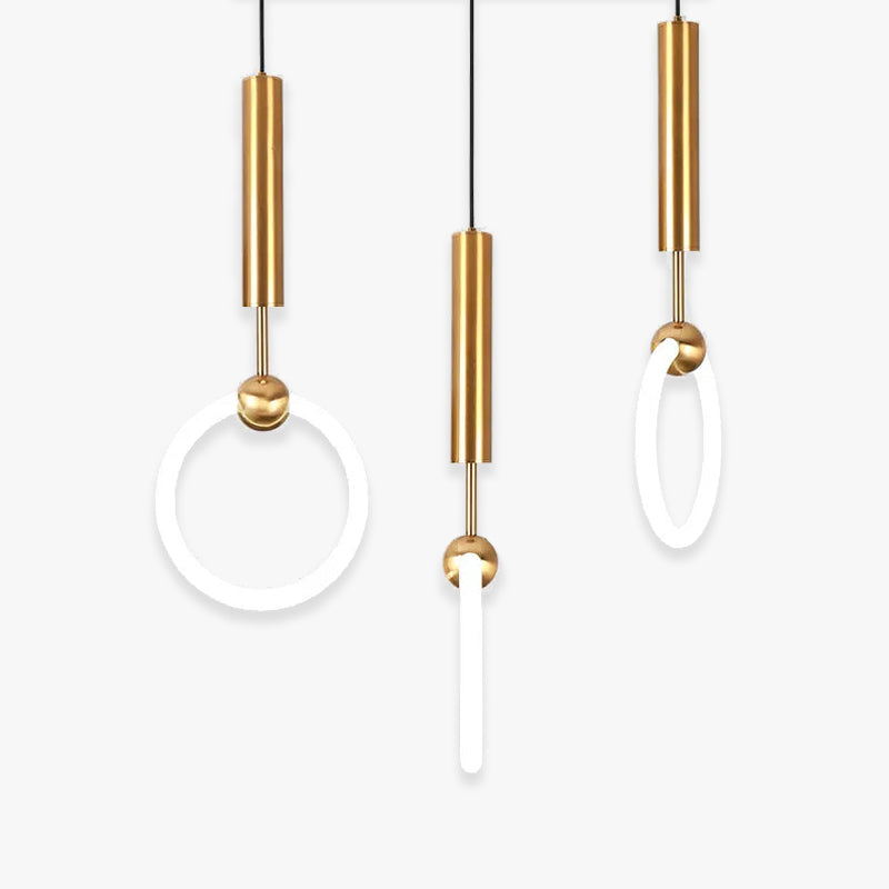 Moderne ring LED hanglamp