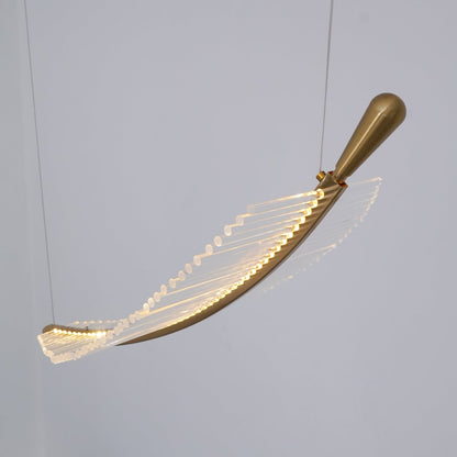 Banana Leaf LED Chandelier - Loonglight