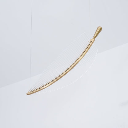 Banana Leaf LED Chandelier