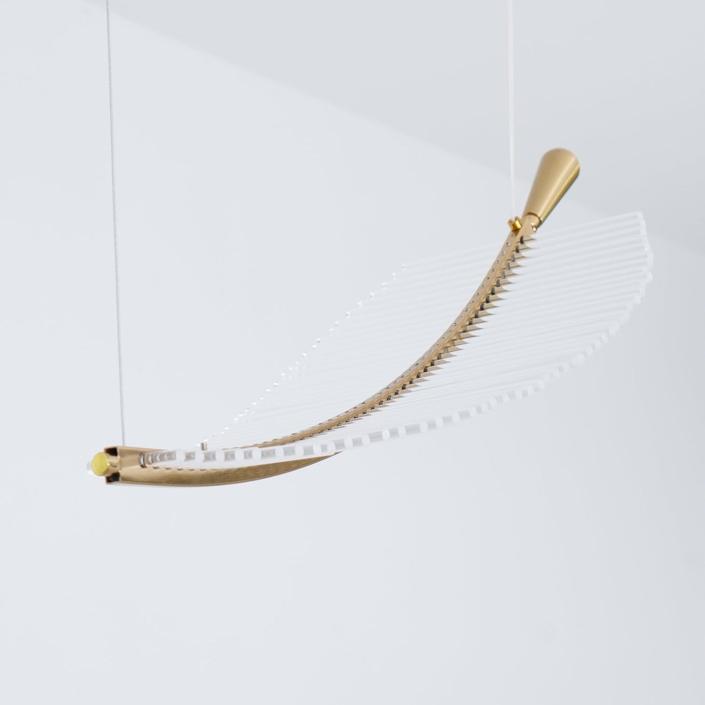 Banana Leaf LED Chandelier