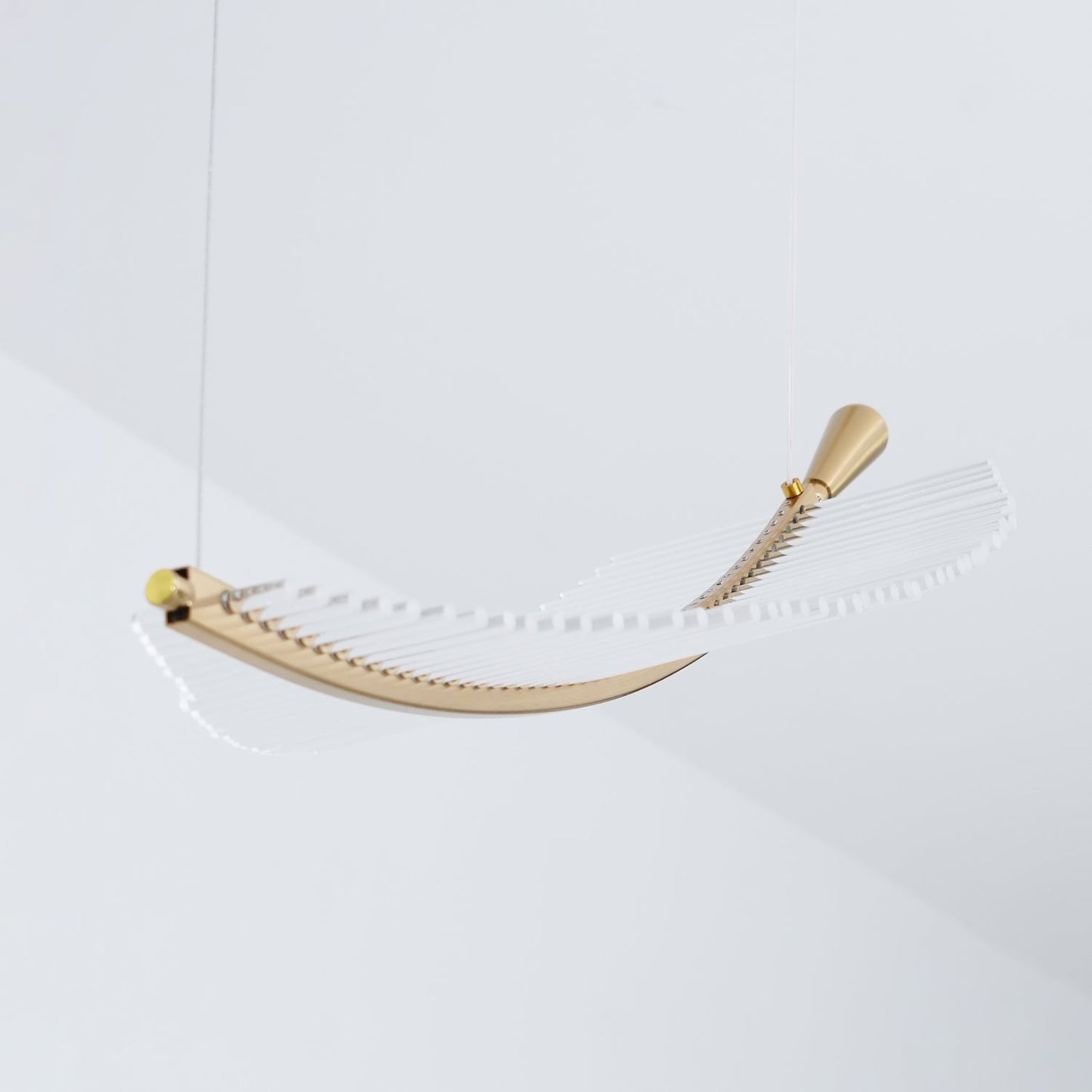 Banana Leaf LED Chandelier