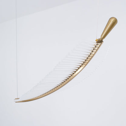 Banana Leaf LED Chandelier