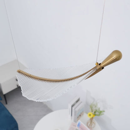 Banana Leaf LED Chandelier