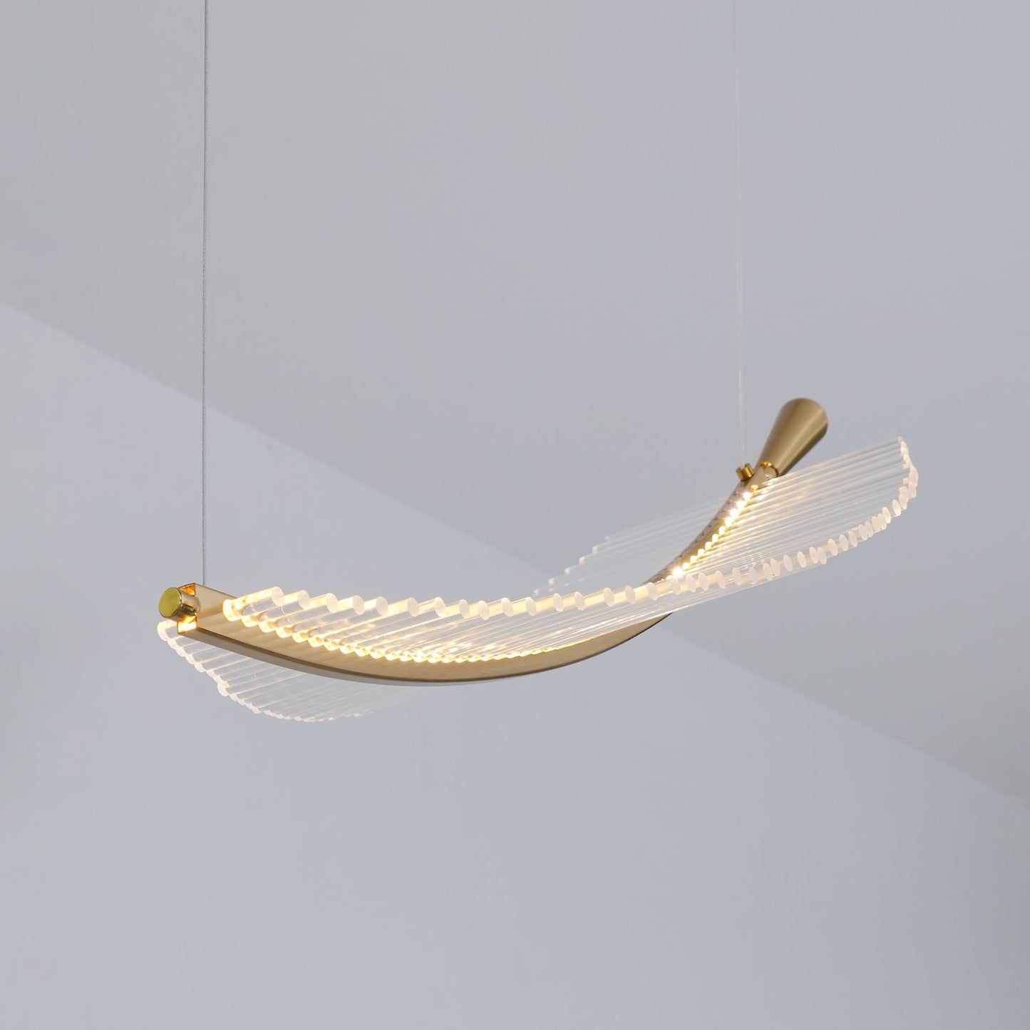 Banana Leaf LED Chandelier - Loonglight