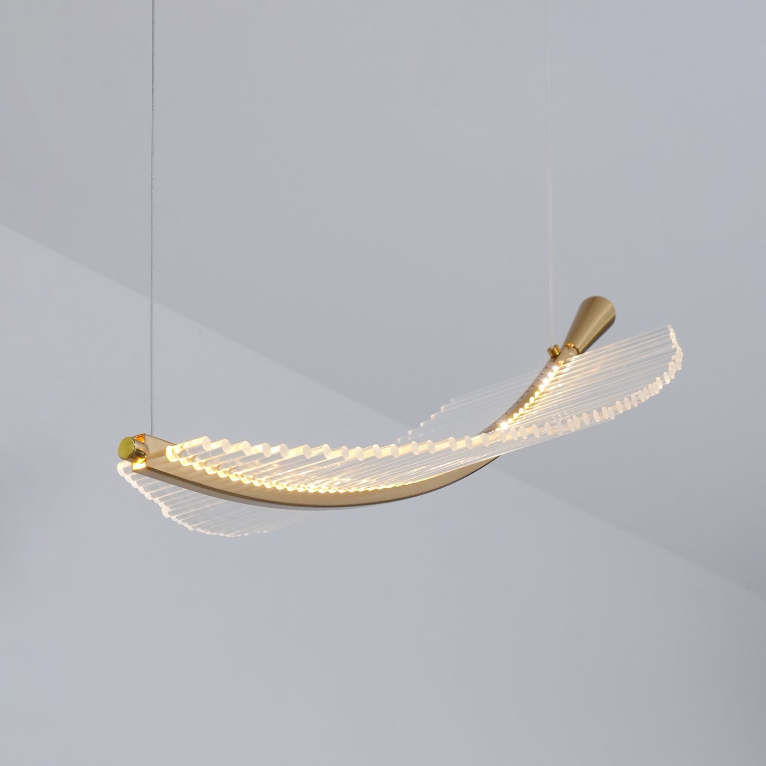 Banana Leaf LED Chandelier - Loonglight