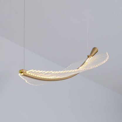 Banana Leaf LED Chandelier - Loonglight