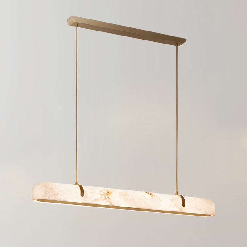 modern minimalist linear chandelier - Loonglight