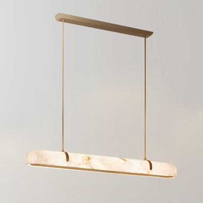 modern minimalist linear chandelier - Loonglight