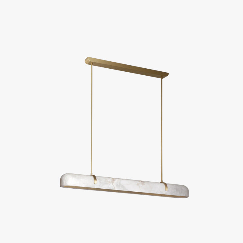 modern minimalist linear chandelier - Loonglight