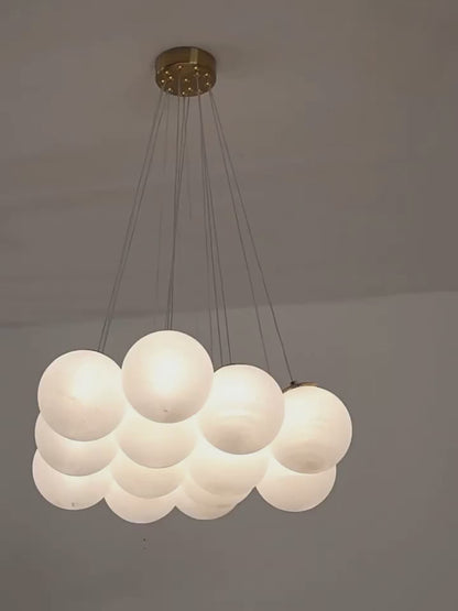 Glass Bubble Chandelier