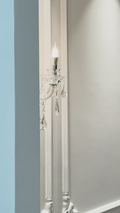 Versailles Crystal Wall Sconce